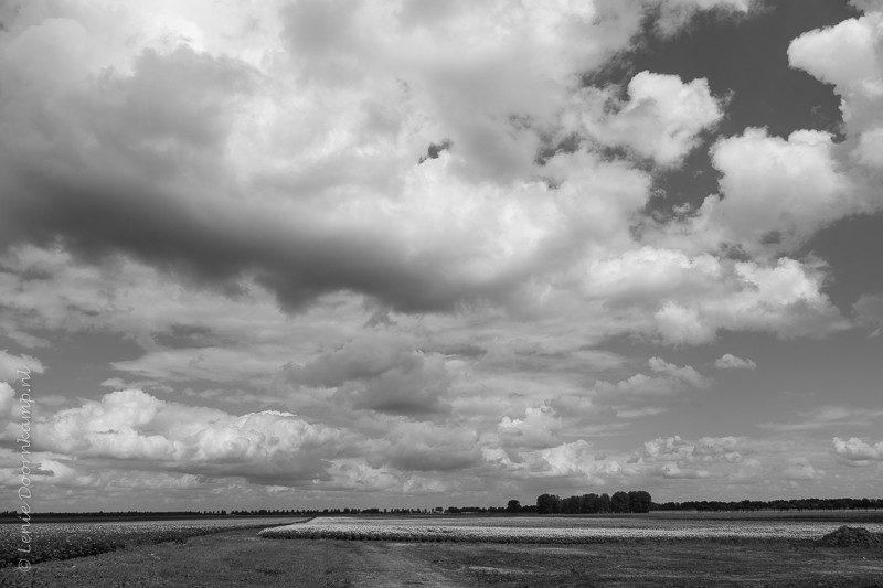 Wolkenpartij bij Exloo, 14:00 uur